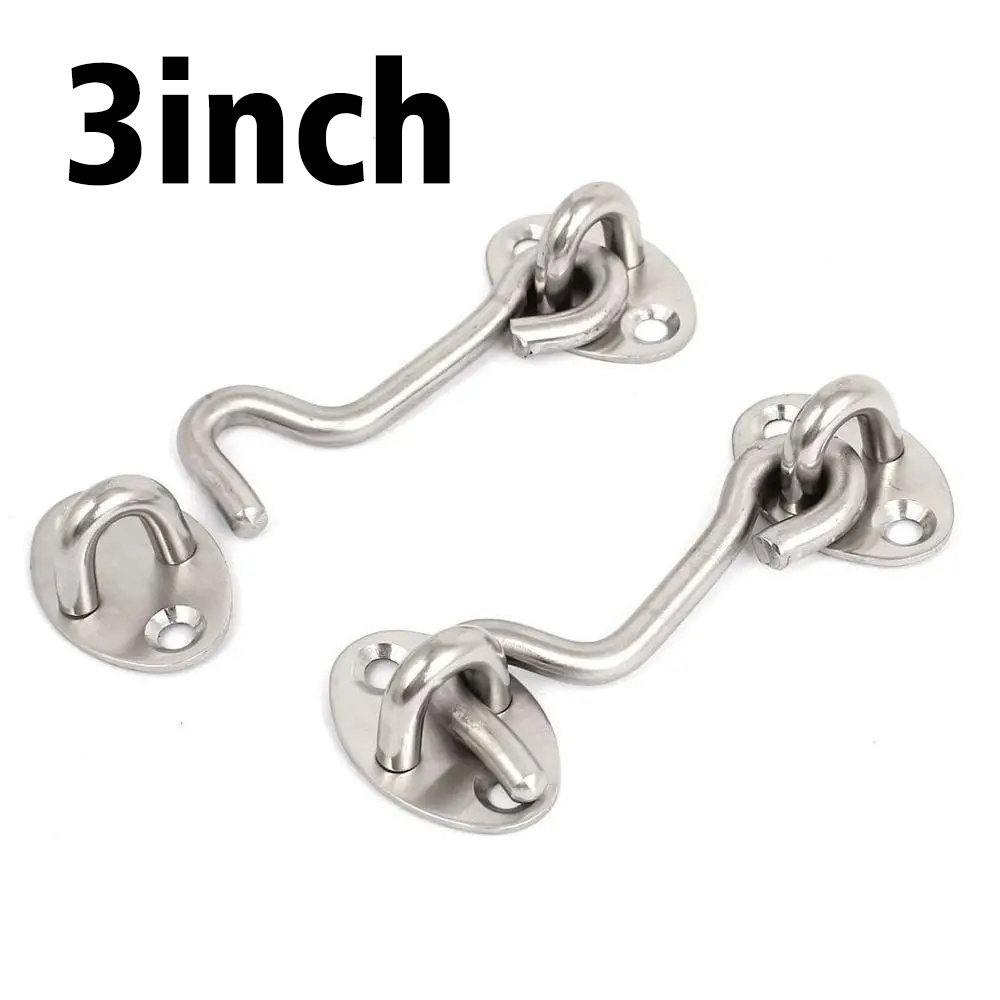 Hook Eye Fastener - قطعتان من مشابك نوافذ الطراز القديم