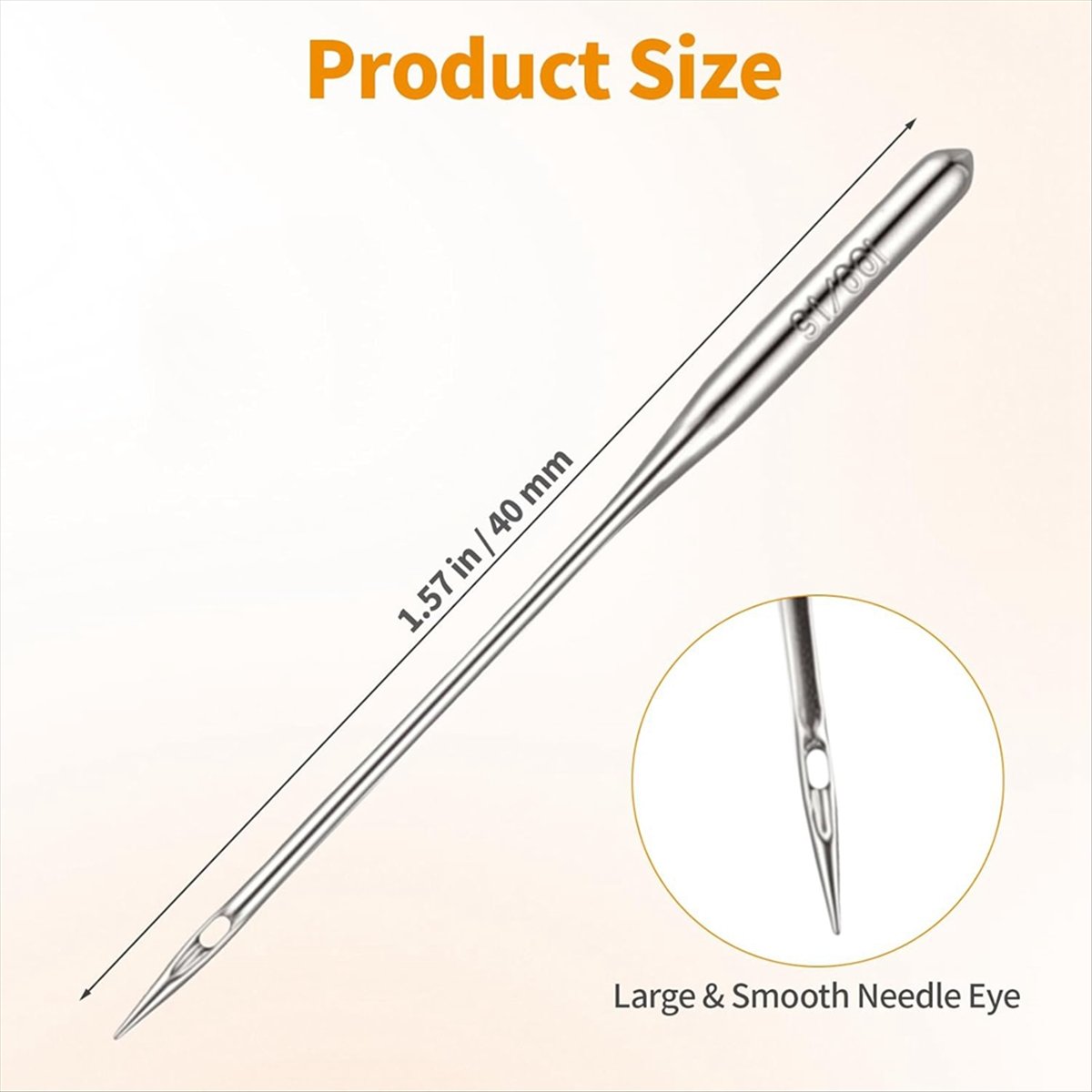 Leather Needle Heavy - إبر ماكينة خياطة ABZT عالية التحمل