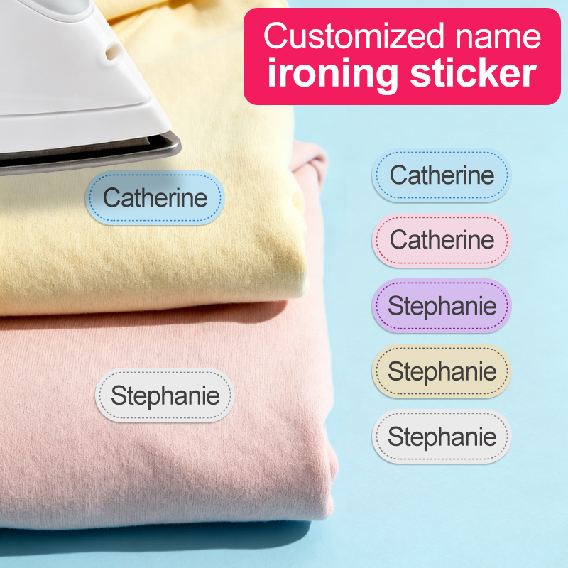 Sewing Labels - ملصقات خياطة مخصصة للملابس والزي المدرسي،