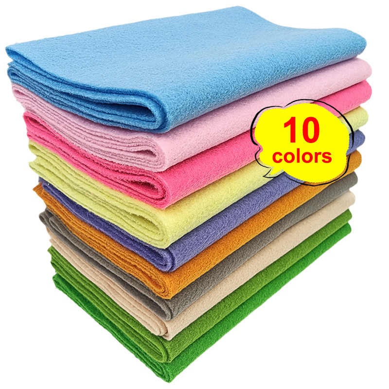 Textile And Sewing Materials - 10 قطع من صفائح القماش الناعمة