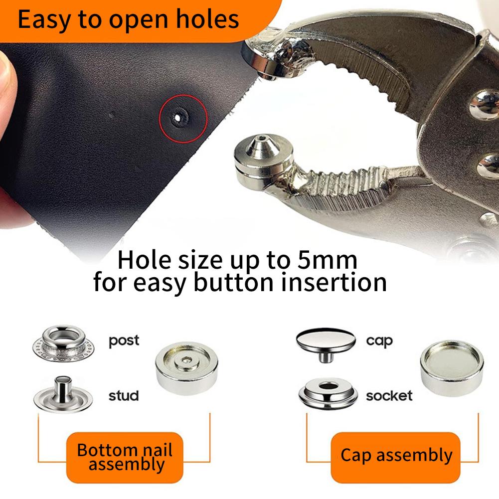 كماشة تثبيت الأزرار المعدنية م - مراجعة Snap Button Plier وسعره