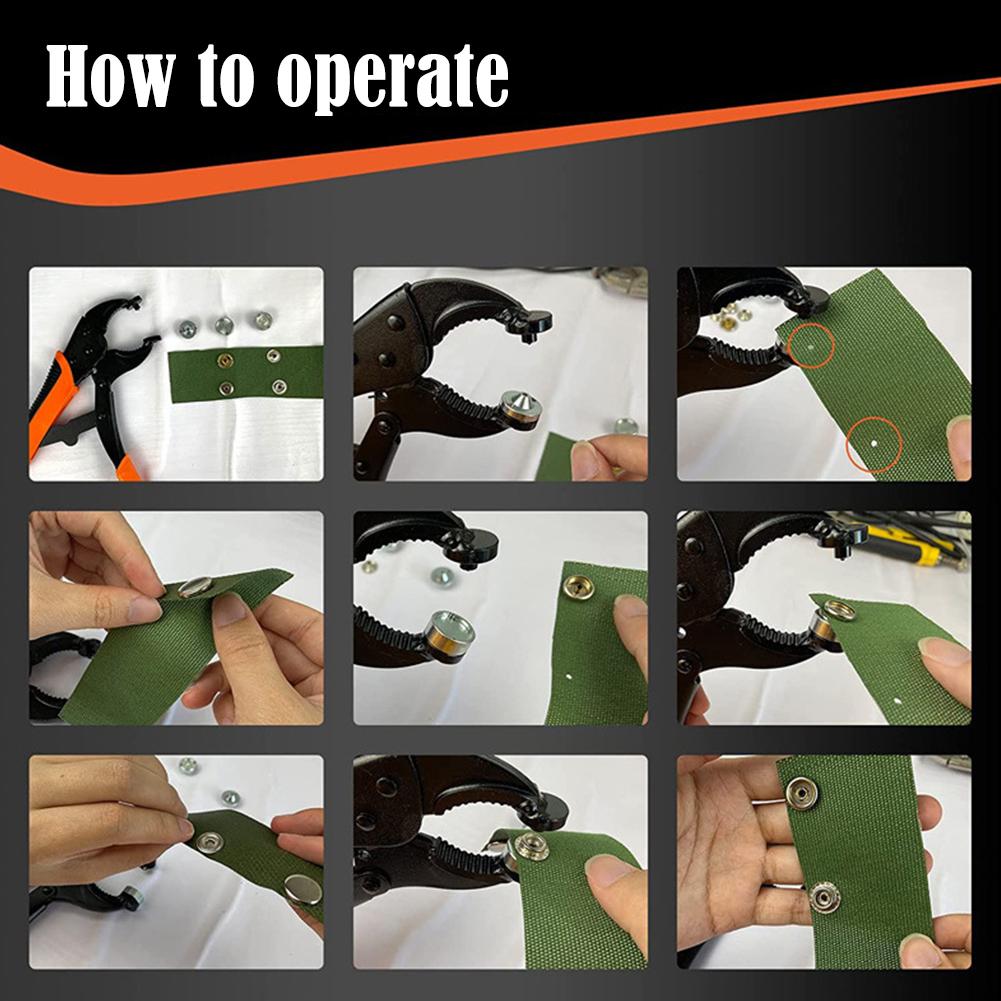 كماشة تثبيت الأزرار المعدنية م - مراجعة Snap Button Plier وسعره