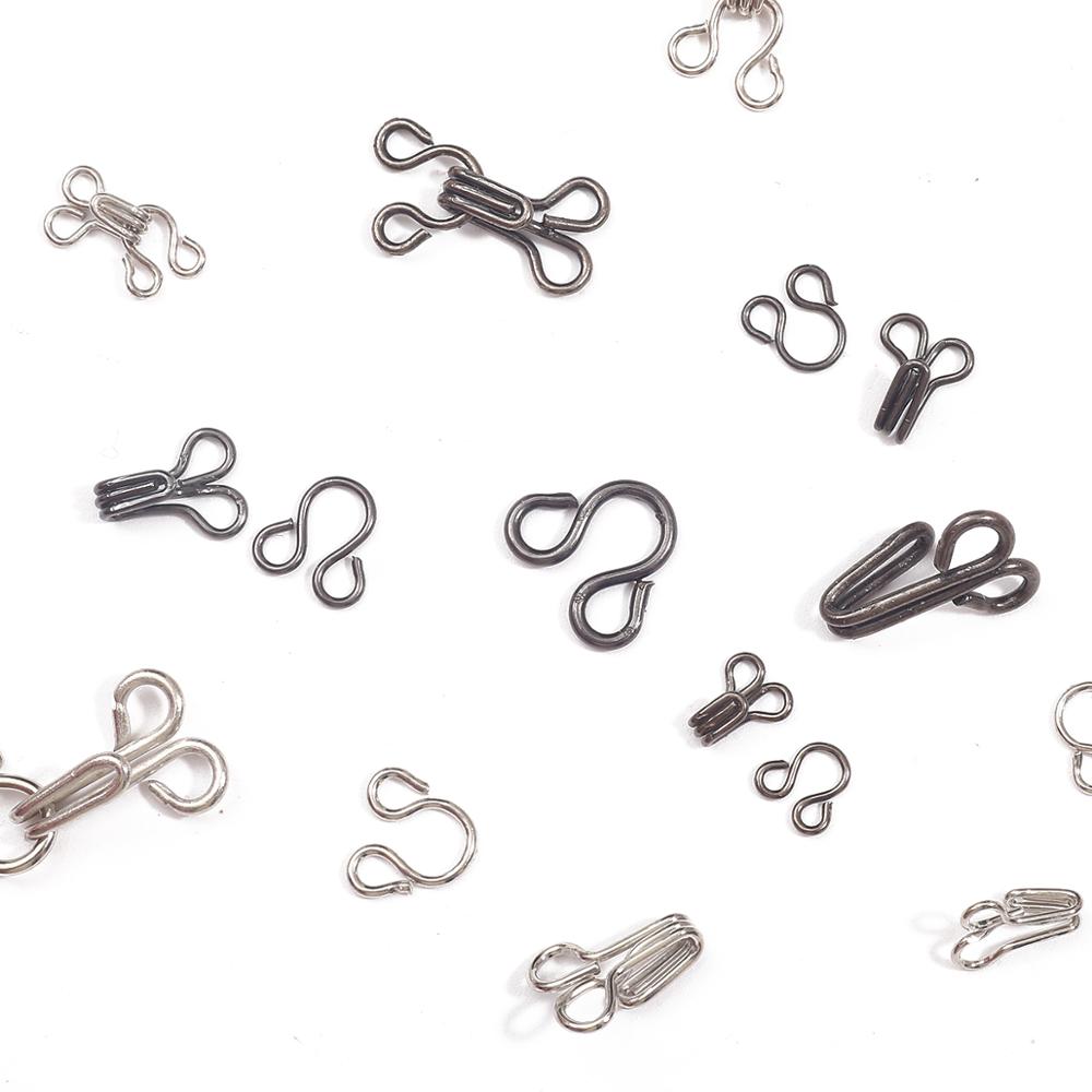 48 قطعة مشبك معدني زر قميص هوك - مراجعة Hook Eye Fastener وسعره