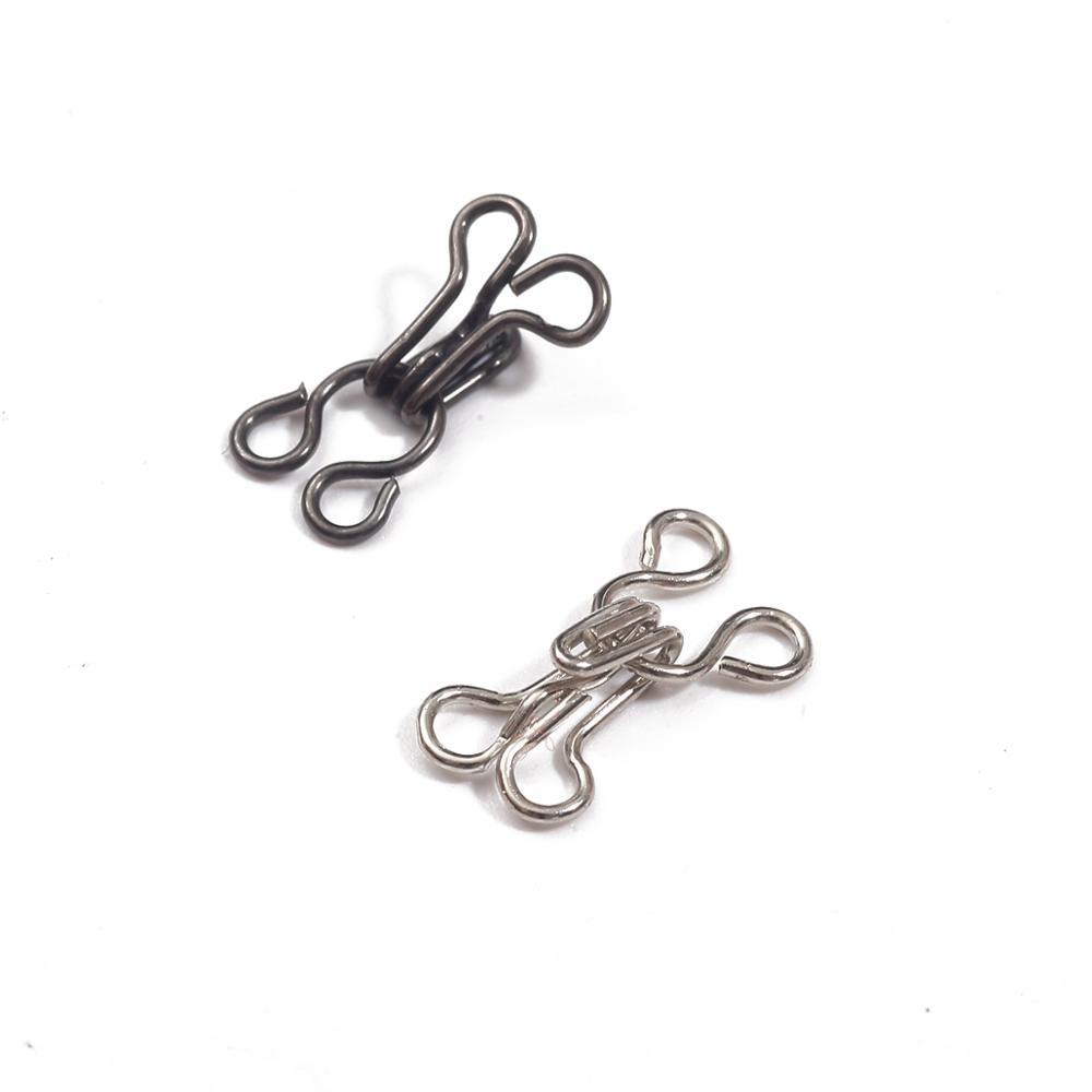 48 قطعة مشبك معدني زر قميص هوك - مراجعة Hook Eye Fastener وسعره