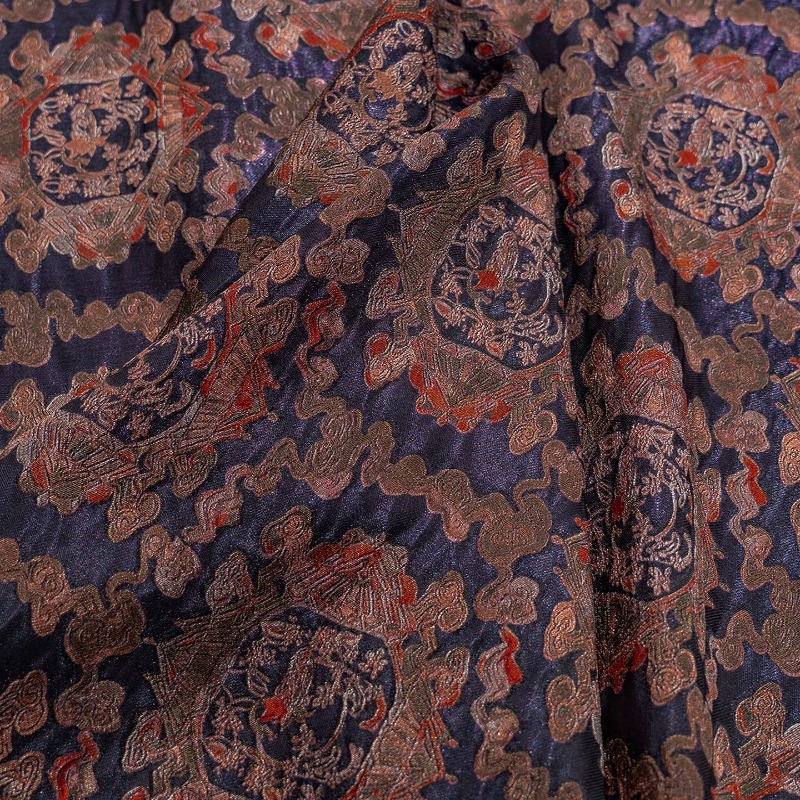قماش جاكار زهري من الرايون بال - مراجعة Sewing Fabric وسعره