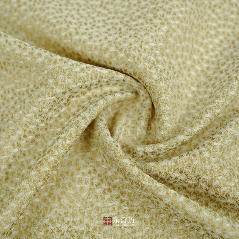 قماش جاكار زهري منسوج بنسيج حب - مراجعة Sewing Fabric وسعره