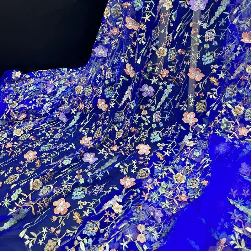 ثلاثية الأبعاد الأزهار المطرزة - مراجعة Textile And Sewing Materials وسعره
