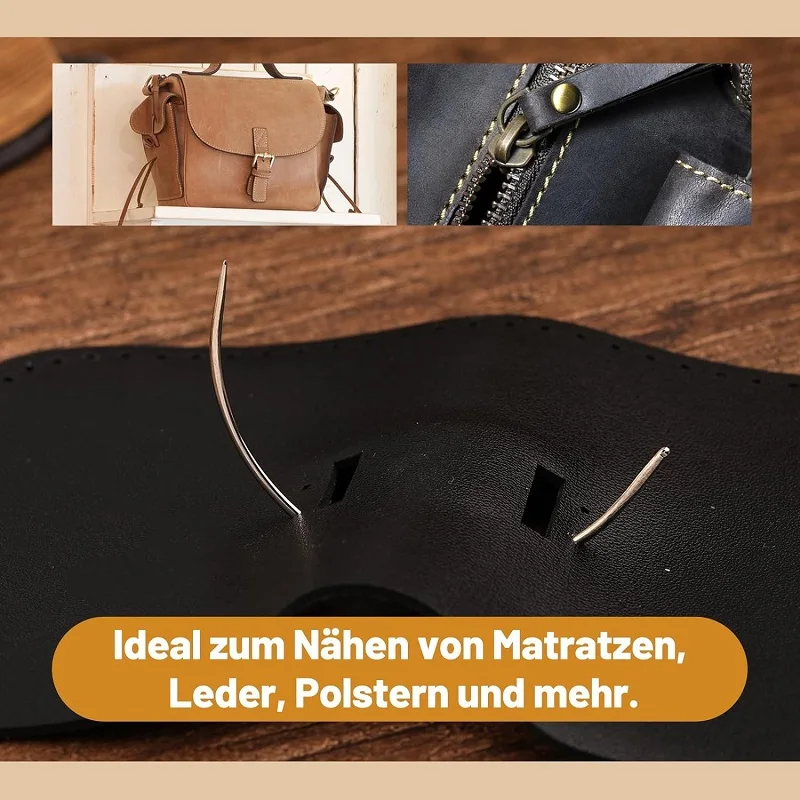 مجموعة إبر الخياطة اليدوية شدي - مراجعة Leather Needle Heavy وسعره
