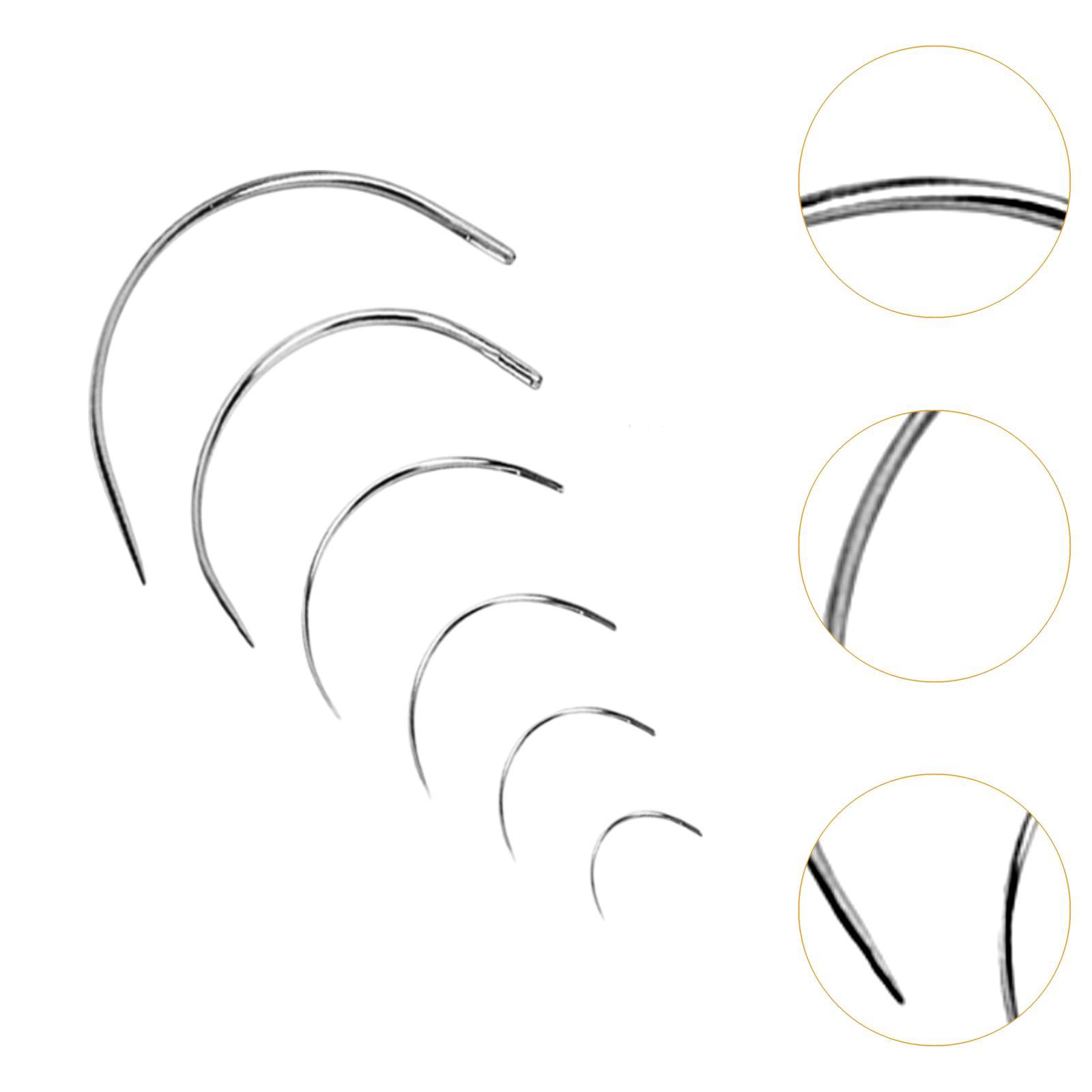 مجموعة إبر خياطة يدوية منحنية  - مراجعة Leather Needle Heavy وسعره