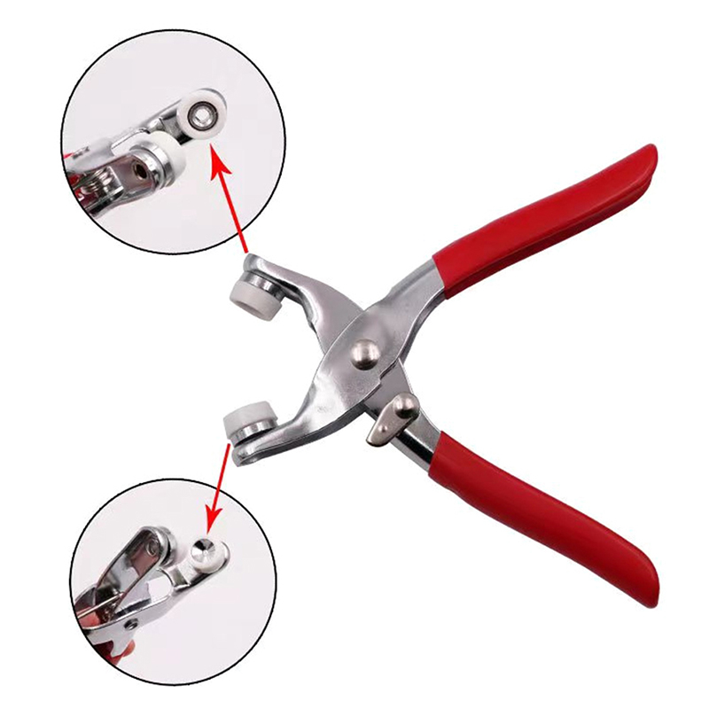 طقم أدوات تثبيت الأزرار المعدن - مراجعة Snap Button Plier وسعره