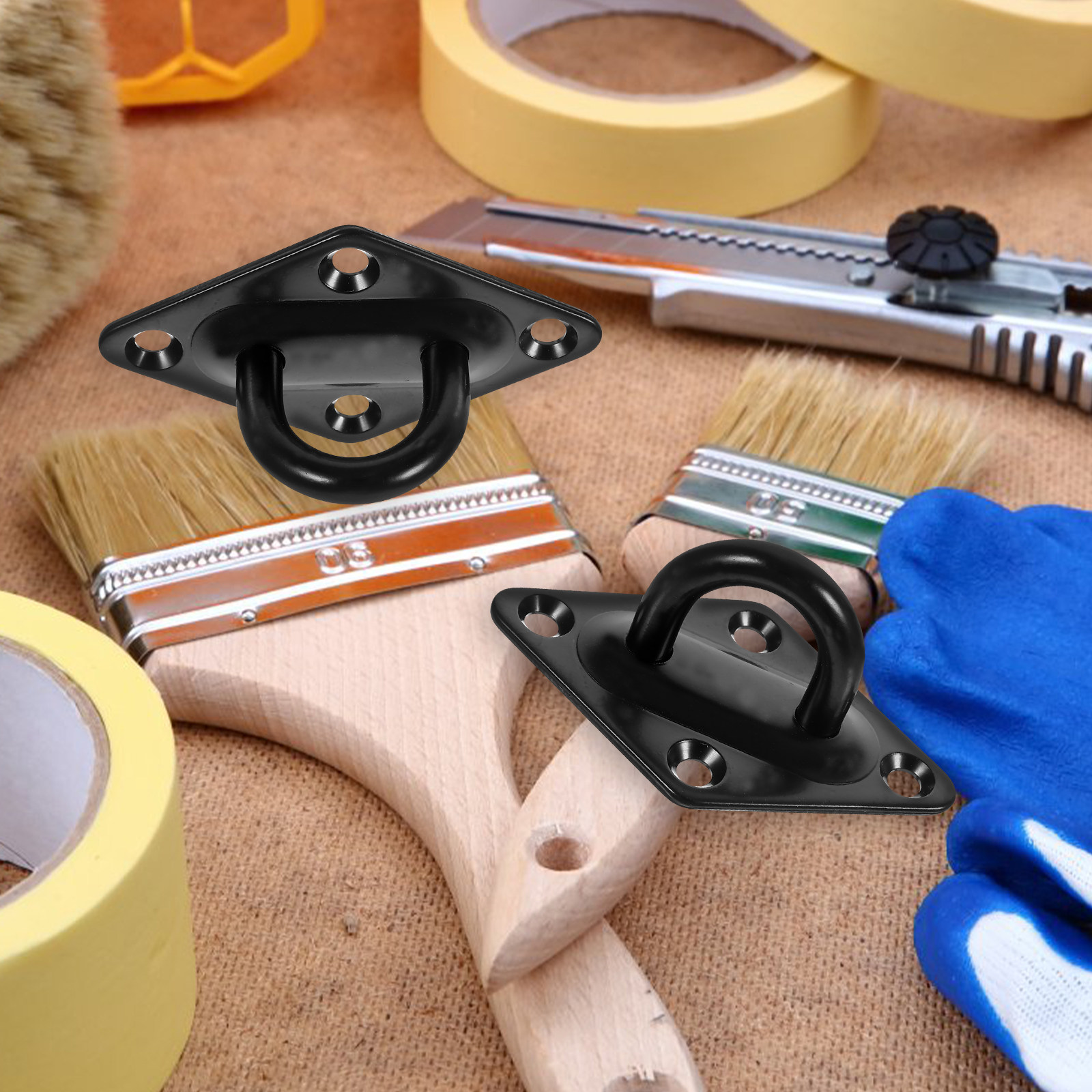 4 قطع من مثبتات التثبيت على ال - مراجعة Hook Eye Fastener وسعره