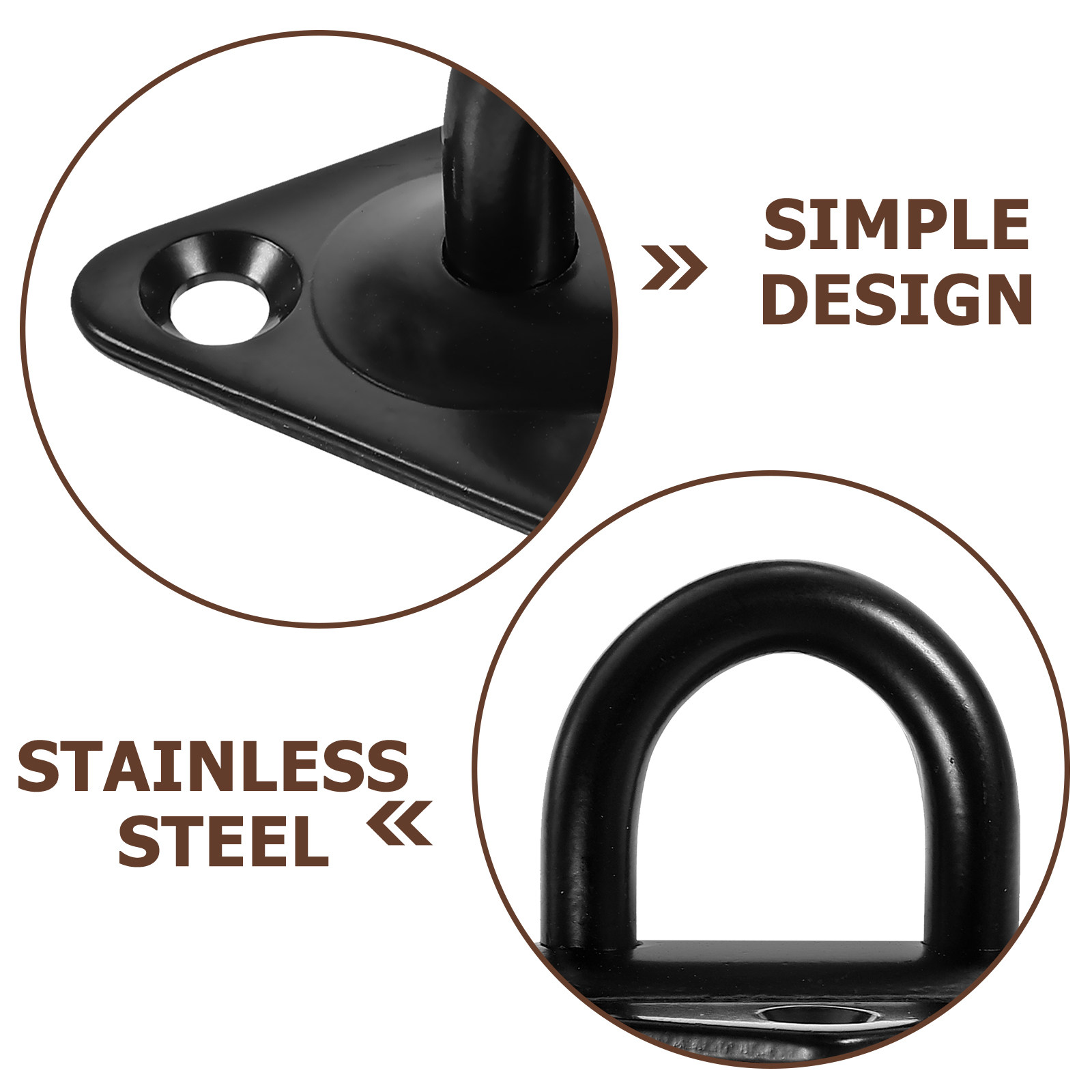 4 قطع من مثبتات التثبيت على ال - مراجعة Hook Eye Fastener وسعره