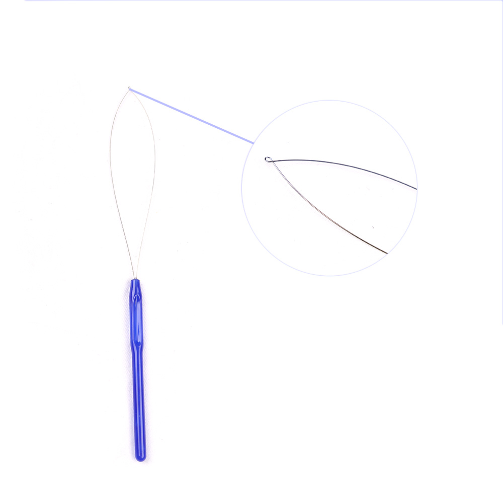 5 قطعة حلقة تمديد الشعر إبرة ع - مراجعة Needle Threader Tool وسعره