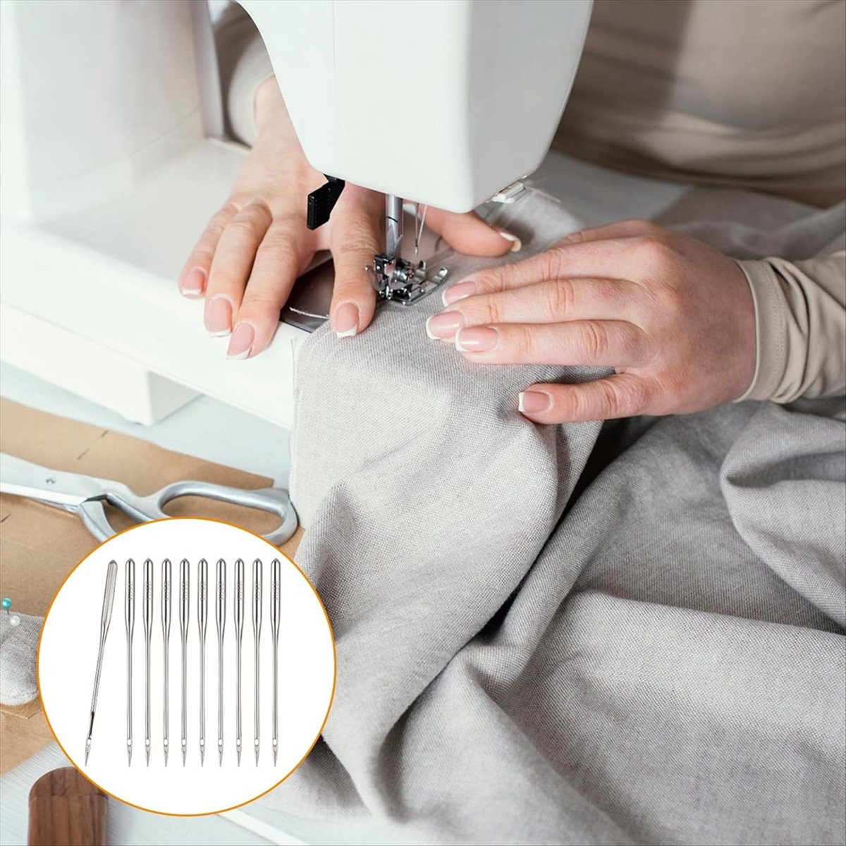 إبر ماكينة خياطة ABZT عالية ال - مراجعة Leather Needle Heavy وسعره