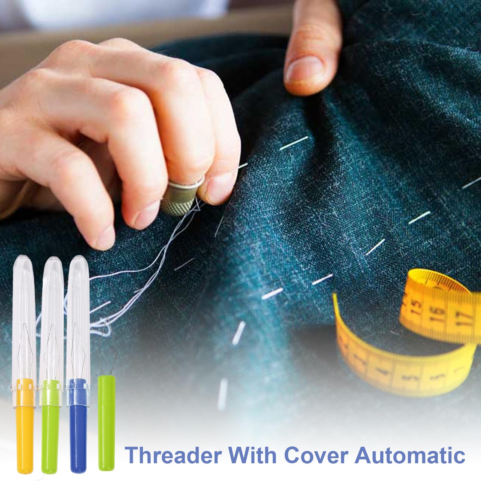 3 قطع من أدوات خياطة يدوية محم - مراجعة Needle Threader Tool وسعره