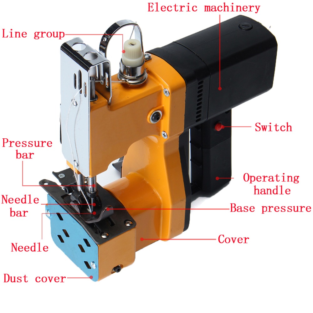 آلة خياطة كهربائية لإغلاق الأك - مراجعة Sewing Machine In Textile وسعره
