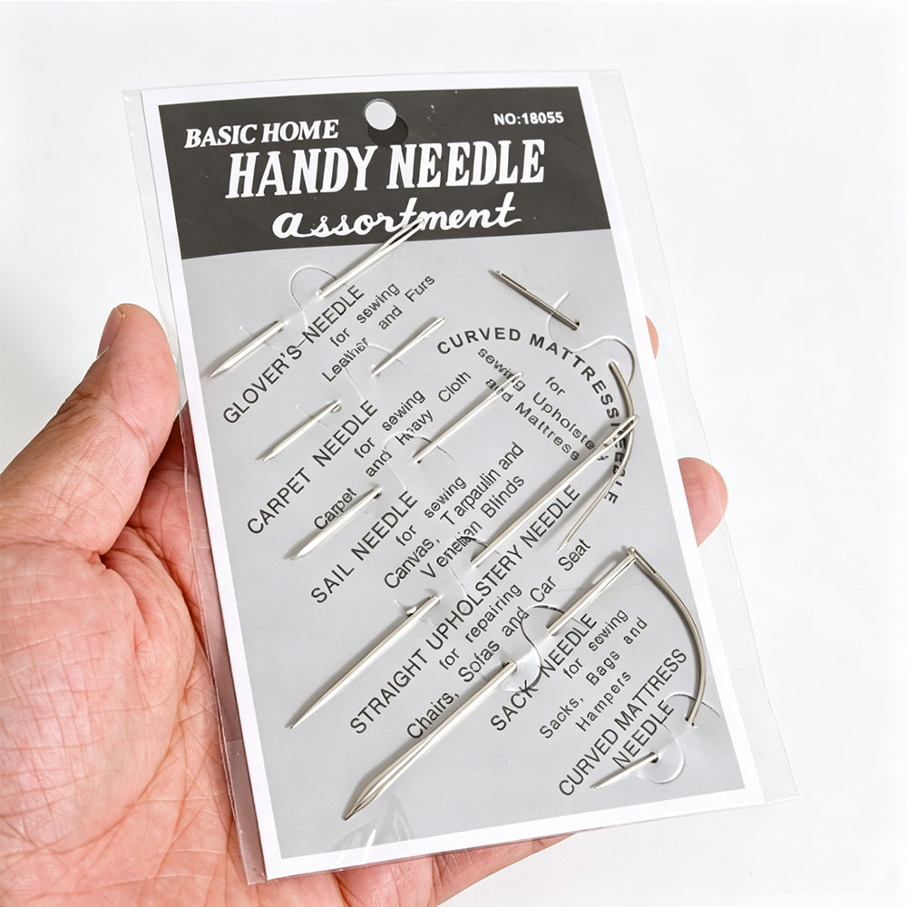 إبر خياطة يدوية للجلد، إبر منح - مراجعة Leather Needle Heavy وسعره
