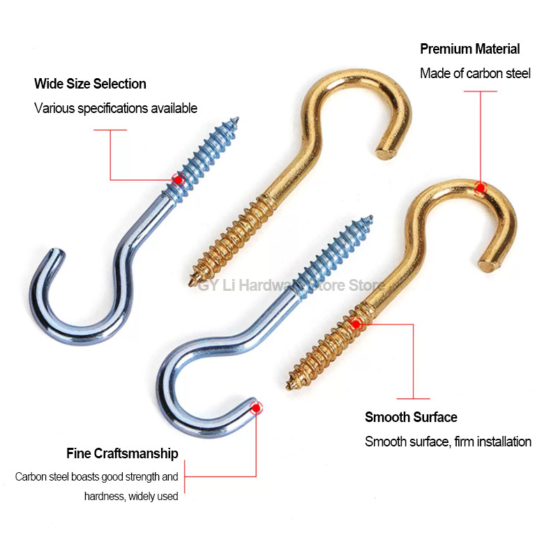 خطافات براغي ذاتية التثبيت بفت - مراجعة Hook Eye Fastener وسعره
