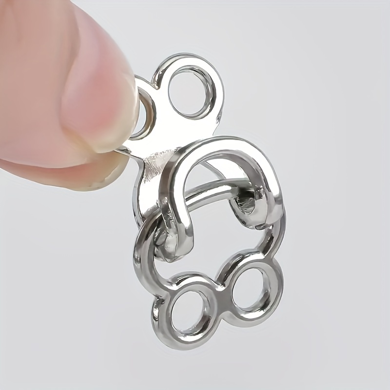 50 مجموعة من مشابك معدنية غير  - مراجعة Hook Eye Fastener وسعره