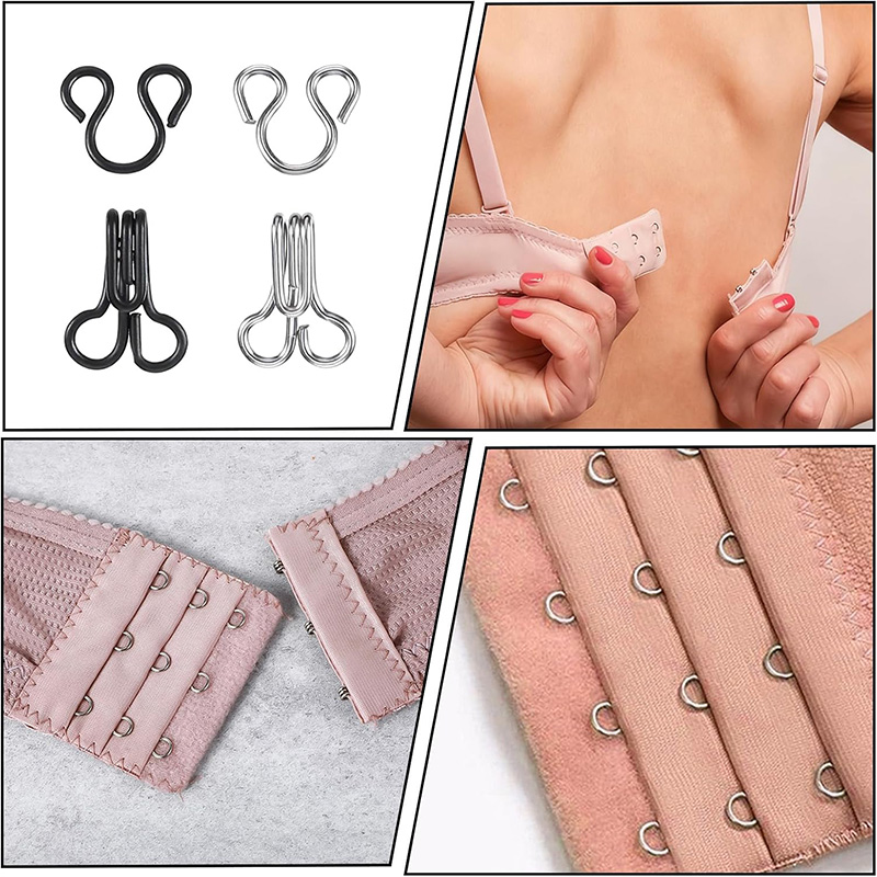 100 قطعة من خطافات وأعين الخيا - مراجعة Hook Eye Fastener وسعره