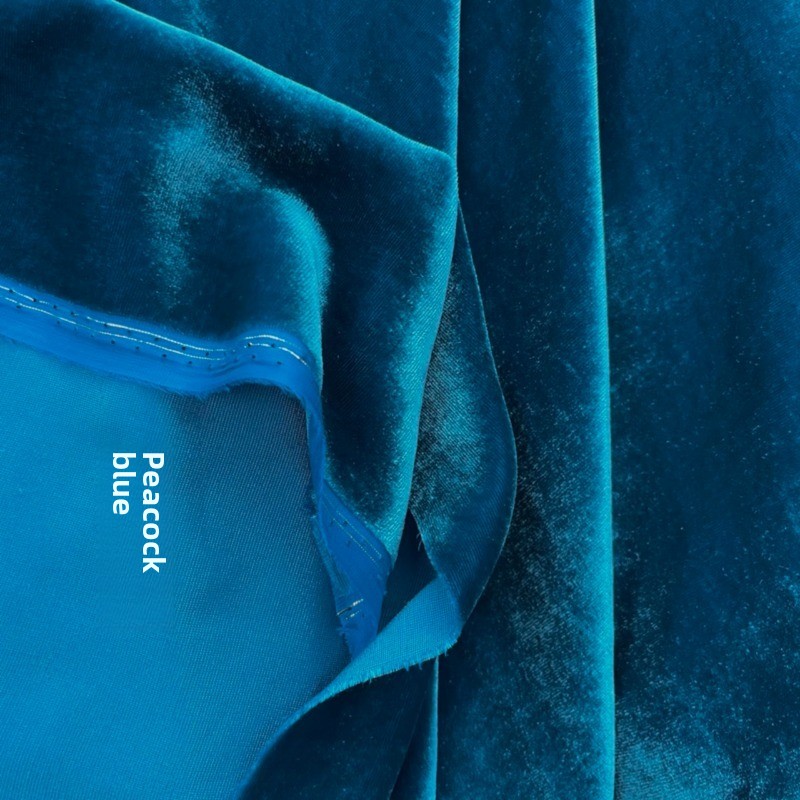 100% التوت الحرير المحروق المخ - مراجعة Sewing Velvet Fabric وسعره