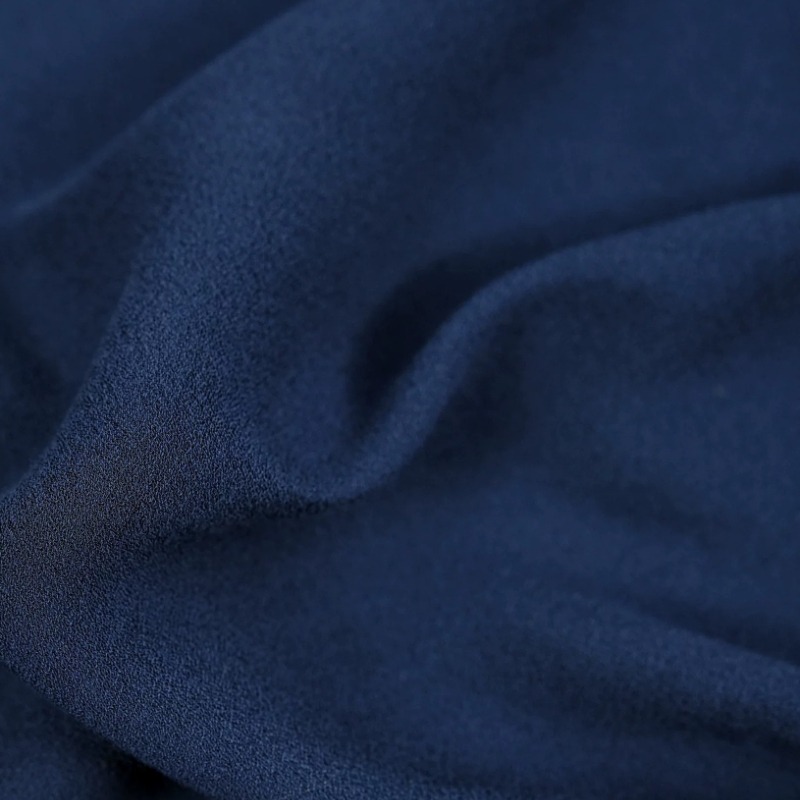 قماش كتان ساتان فاخر بلون أزرق - مراجعة Sewing Fabric وسعره