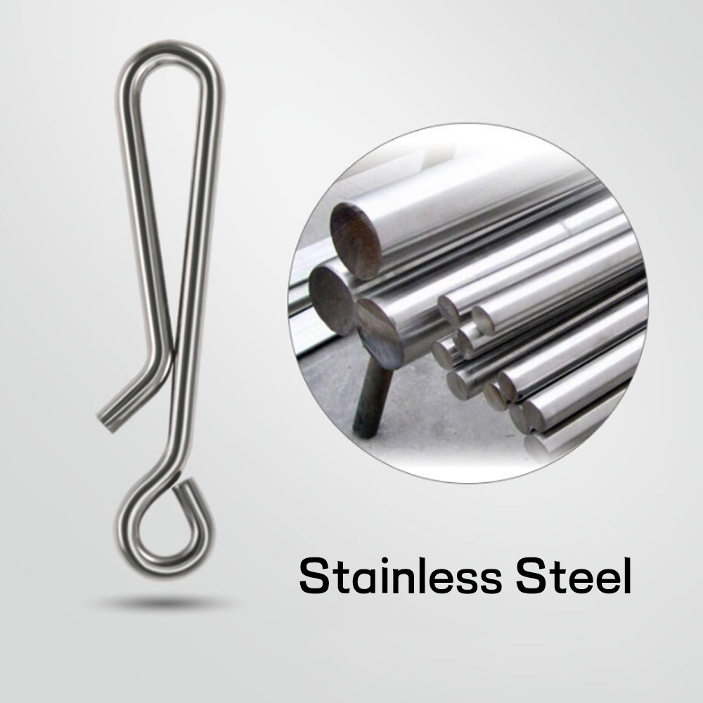 100 قطعة الصيد في المياه المال - مراجعة Hook Eye Fastener وسعره