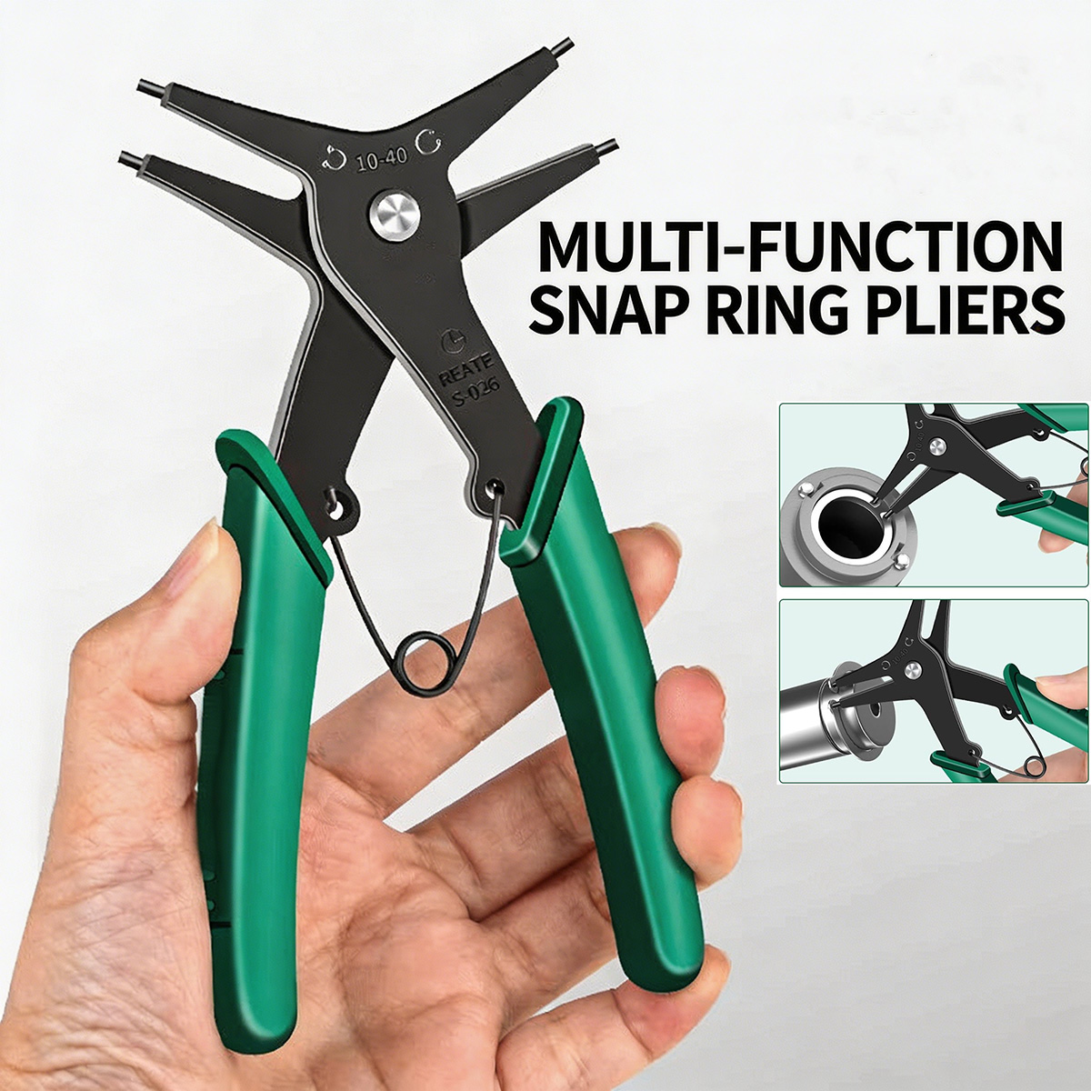 كماشة حلقات التثبيت الداخلية و - مراجعة Snap Button Plier وسعره