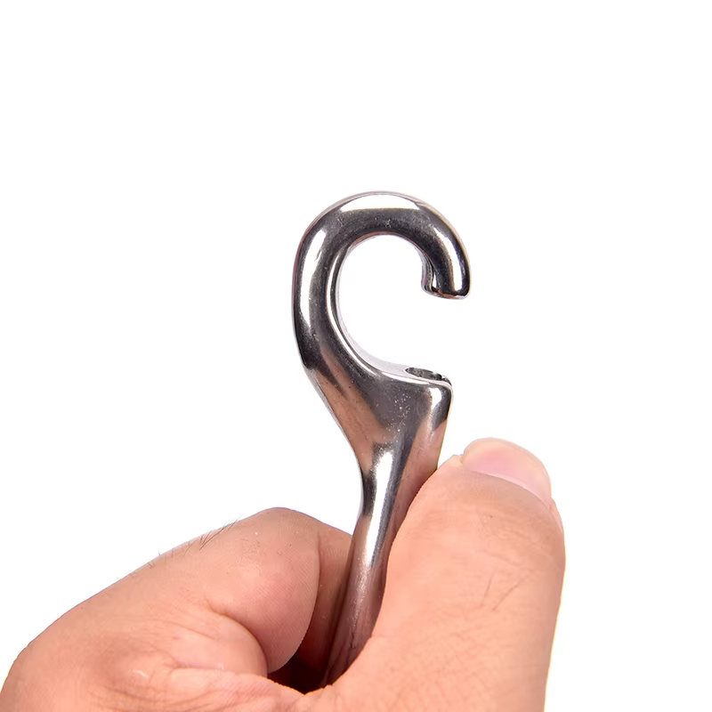 خطاف غوص مزدوج الطرف من سبيكة  - مراجعة Hook Eye Fastener وسعره