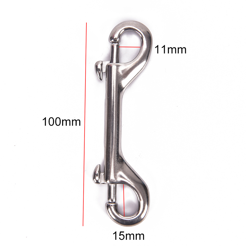 خطاف غوص مزدوج الطرف من سبيكة  - مراجعة Hook Eye Fastener وسعره