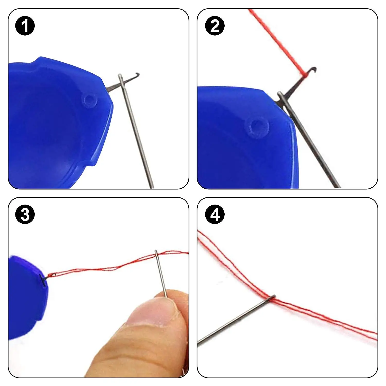 6 قطعة إبرة عراف غرزة الإدراج  - مراجعة Needle Threader Tool وسعره